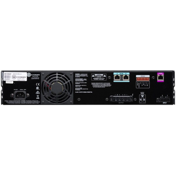 Main product image for Crown CDi2x600BL DriveCore 2 x 600W Install Power Amplifier with BLU link 70V / 100V245-5143